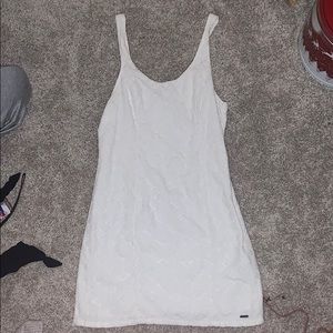 Hollister white dress